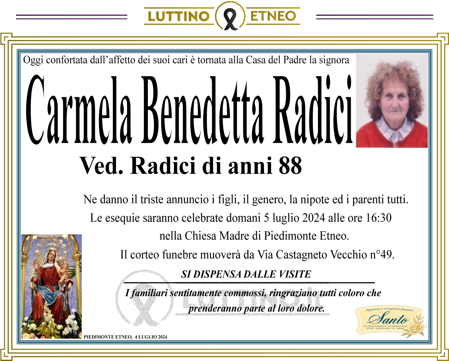 Carmela Benedetta Radici